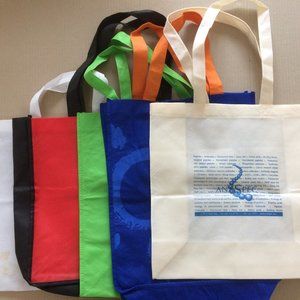 - Fabric material strong durable machine washable reusable shopping carrier bag